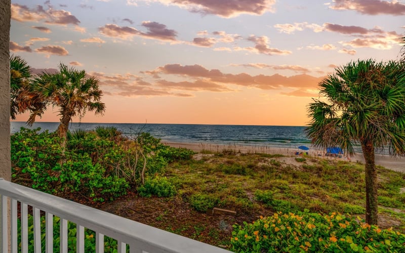 The Siren's Song sunset ocean view